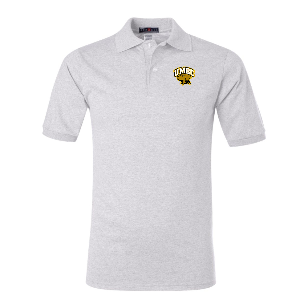 Men's UMBC Retrievers JERZEES  SpotShield polo